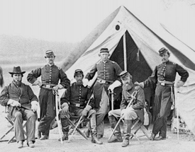 Photo of Civil War soldiers
